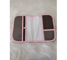 Kit de Bolsas para Menina Marrom com  Rosa - 41442