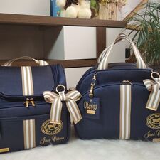Kit Bolsa e Mochila com o Nome do Bebê em Santa Vitoria do Palmar