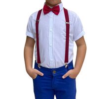 Kit Roupa Social Menino - Festas - Casamento - Batizado - 76745